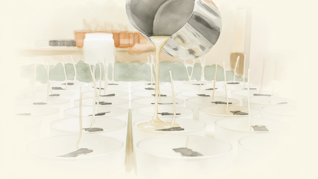 Behind the Scenes: How We Hand-Pour Each Candle