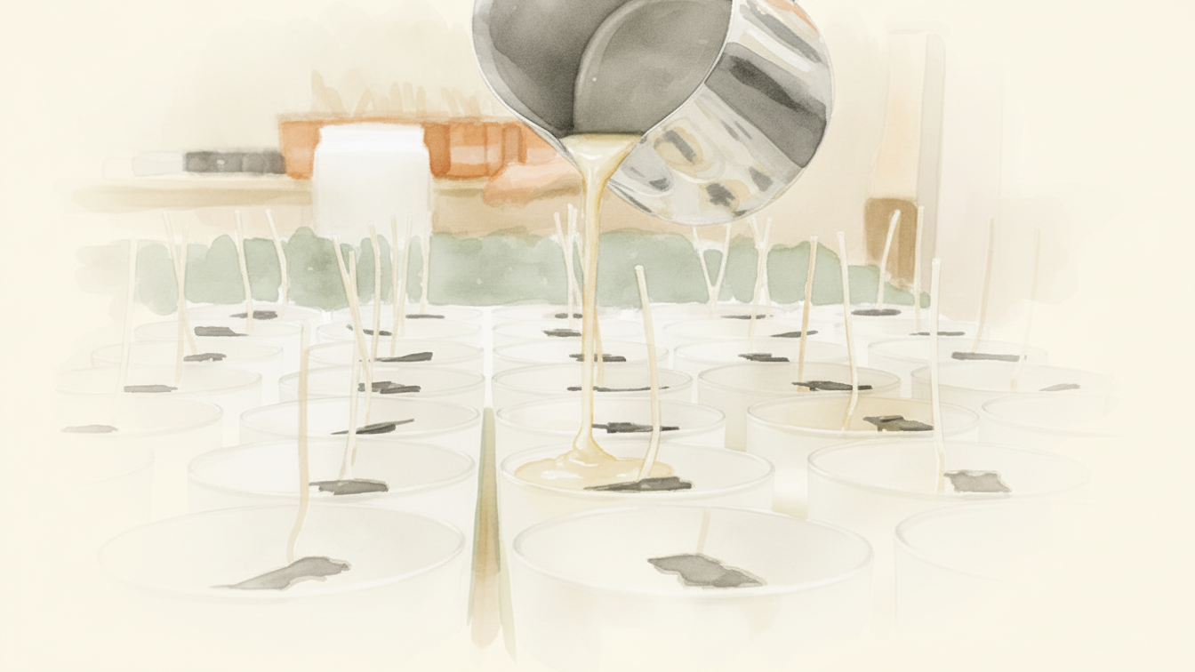 Behind the Scenes: How We Hand-Pour Each Candle